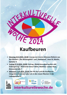 Interkulturelle Woche 2024 in Kaufbeuren 